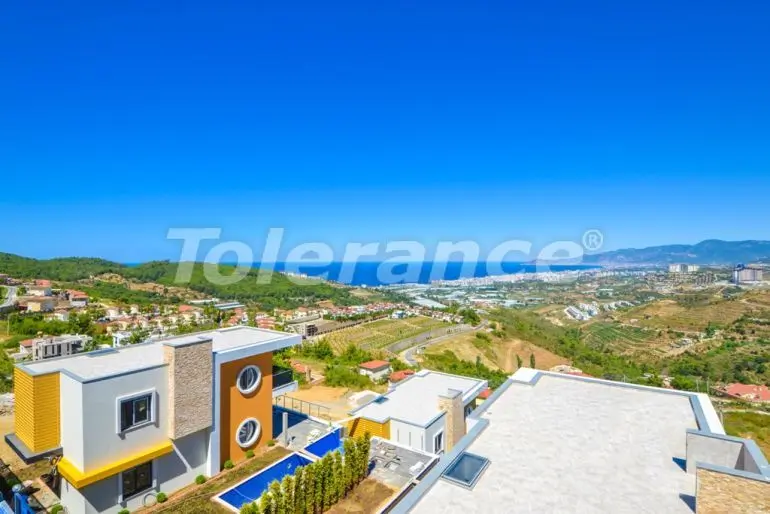 Вилла или дом от застройщика в Каргыджак, Аланья вид на море с бассейном: купить недвижимость в Турции - 28446