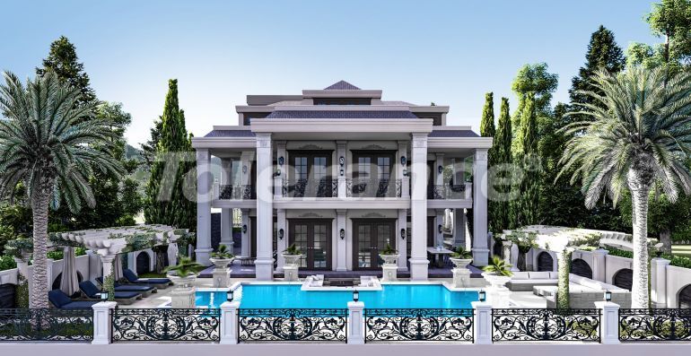 Вилла или дом в Каргыджак, Аланья вид на море с бассейном: купить недвижимость в Турции - 50010