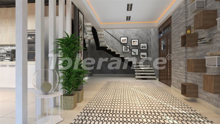 Вилла или дом от застройщика в Каргыджак, Аланья вид на море с бассейном: купить недвижимость в Турции - 50109