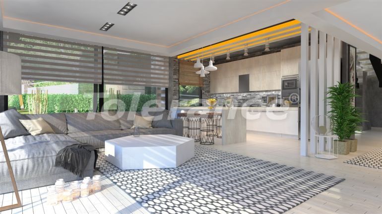 Вилла или дом от застройщика в Каргыджак, Аланья вид на море с бассейном: купить недвижимость в Турции - 50113