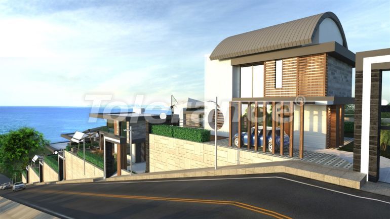 Вилла или дом от застройщика в Каргыджак, Аланья вид на море с бассейном: купить недвижимость в Турции - 50122