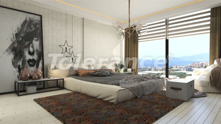 Вилла или дом от застройщика в Каргыджак, Аланья вид на море с бассейном: купить недвижимость в Турции - 50134