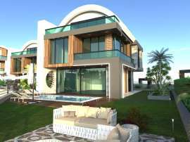 Вилла или дом в Каргыджак, Аланья вид на море с бассейном: купить недвижимость в Турции - 50248