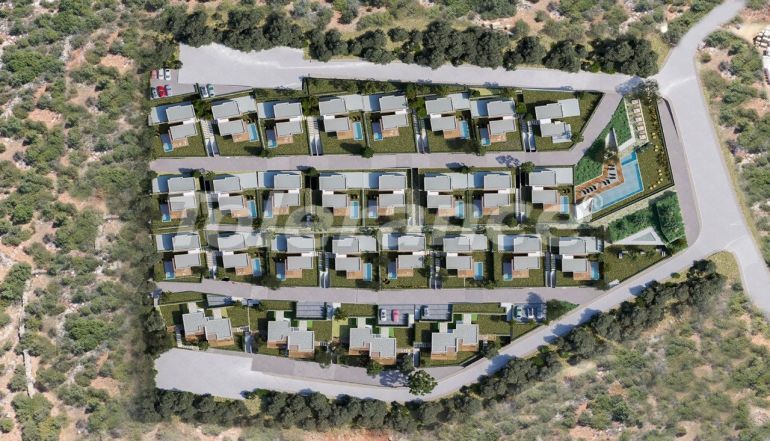 Вилла или дом от застройщика в Конаджик, Бодрум вид на море с бассейном в рассрочку: купить недвижимость в Турции - 102370