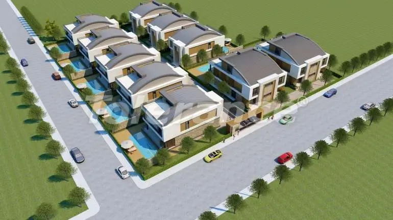 Вилла или дом от застройщика в Коньяалты, Анталия с бассейном в рассрочку: купить недвижимость в Турции - 11491