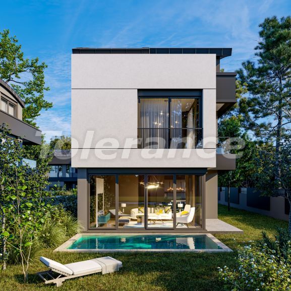 Вилла или дом от застройщика в Коньяалты, Анталия с бассейном: купить недвижимость в Турции - 128179