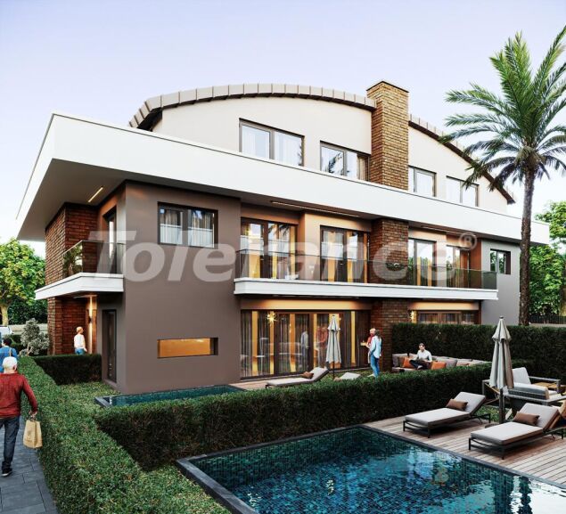 Вилла или дом от застройщика в Коньяалты, Анталия с бассейном: купить недвижимость в Турции - 59443