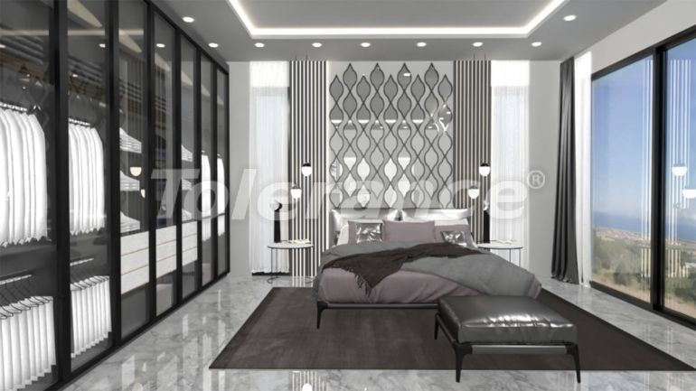 Вилла или дом от застройщика в Кушадасы вид на море с бассейном: купить недвижимость в Турции - 100004