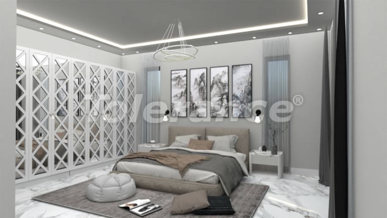 Вилла или дом от застройщика в Кушадасы вид на море с бассейном: купить недвижимость в Турции - 100007