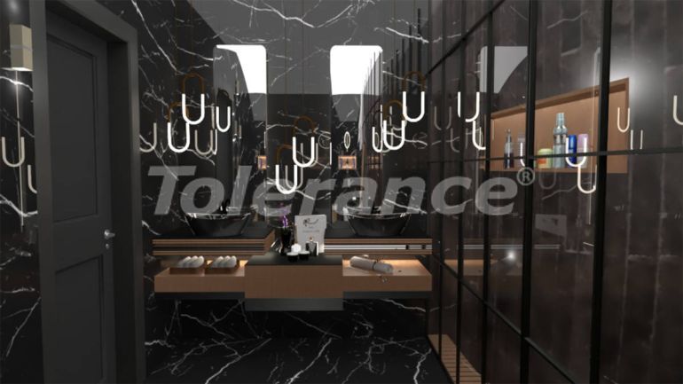 Вилла или дом от застройщика в Кушадасы вид на море с бассейном: купить недвижимость в Турции - 100009