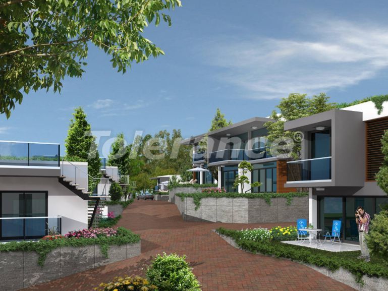 Вилла или дом от застройщика в Кушадасы вид на море с бассейном: купить недвижимость в Турции - 98555