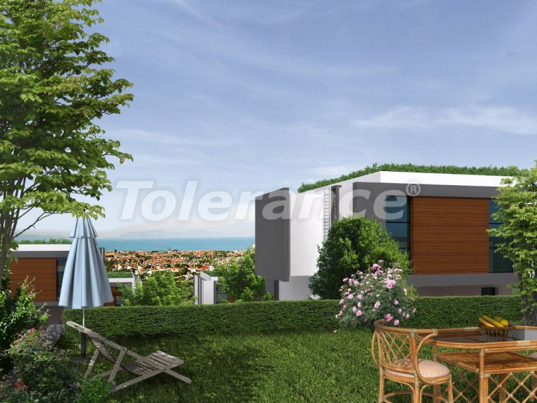 Вилла или дом от застройщика в Кушадасы вид на море с бассейном: купить недвижимость в Турции - 98556