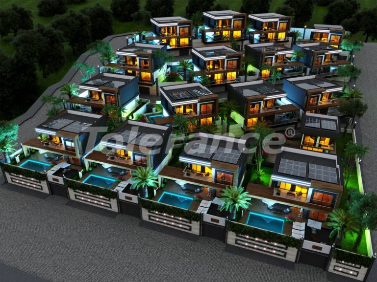 Вилла или дом от застройщика в Кушадасы вид на море с бассейном: купить недвижимость в Турции - 98668