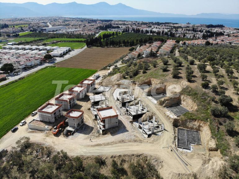 Вилла или дом от застройщика в Кушадасы вид на море с бассейном: купить недвижимость в Турции - 98678