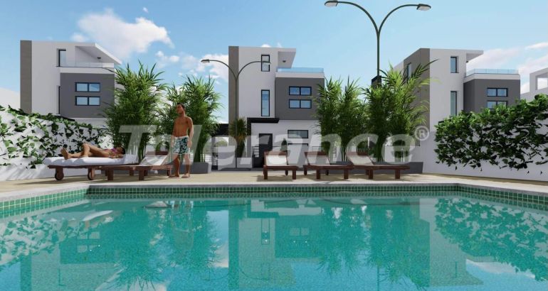 Вилла или дом от застройщика в Кирения, Северный Кипр вид на море с бассейном: купить недвижимость в Турции - 106299