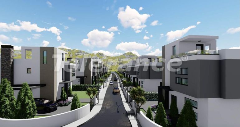 Вилла или дом от застройщика в Кирения, Северный Кипр вид на море с бассейном: купить недвижимость в Турции - 106300