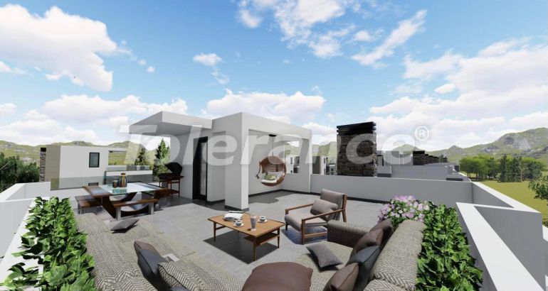 Вилла или дом от застройщика в Кирения, Северный Кипр вид на море с бассейном: купить недвижимость в Турции - 106302