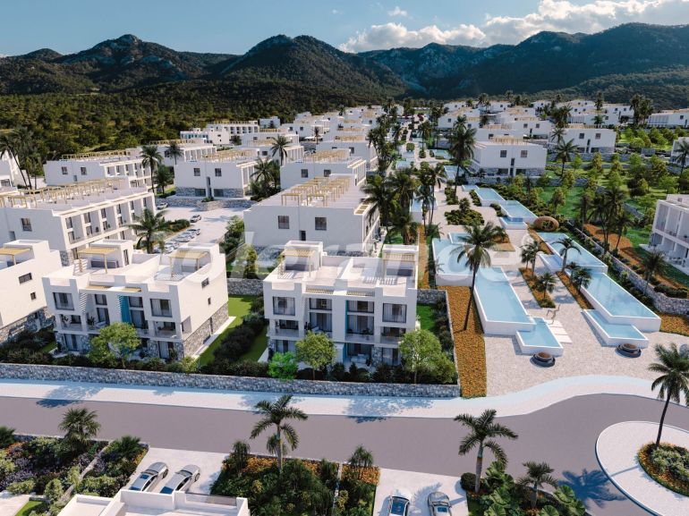 Вилла или дом от застройщика в Кирения, Северный Кипр вид на море с бассейном в рассрочку: купить недвижимость в Турции - 108421