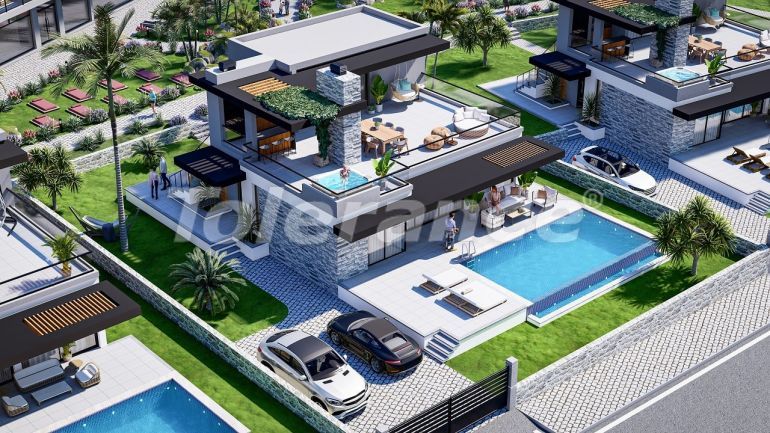 Вилла или дом от застройщика в Кирения, Северный Кипр вид на море с бассейном в рассрочку: купить недвижимость в Турции - 72803