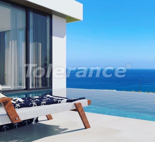 Вилла или дом от застройщика в Кирения, Северный Кипр вид на море с бассейном в рассрочку: купить недвижимость в Турции - 72989