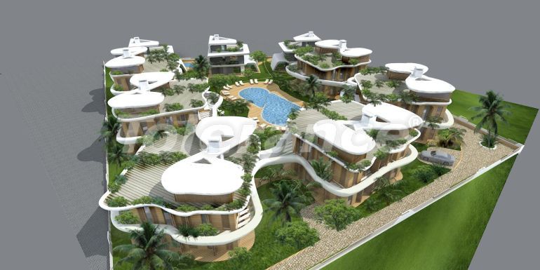 Вилла или дом от застройщика в Кирения, Северный Кипр вид на море с бассейном в рассрочку: купить недвижимость в Турции - 73326