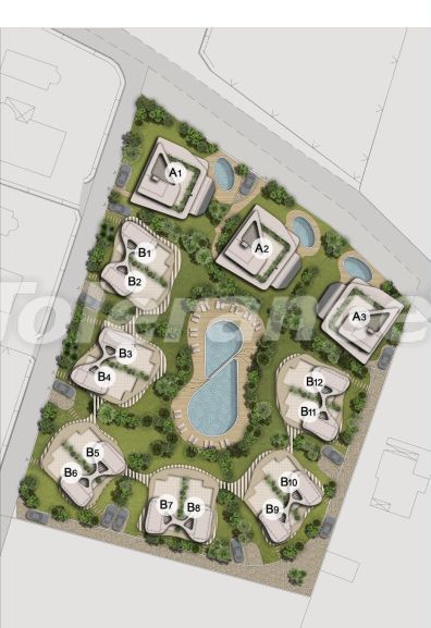 Вилла или дом от застройщика в Кирения, Северный Кипр вид на море с бассейном в рассрочку: купить недвижимость в Турции - 73327