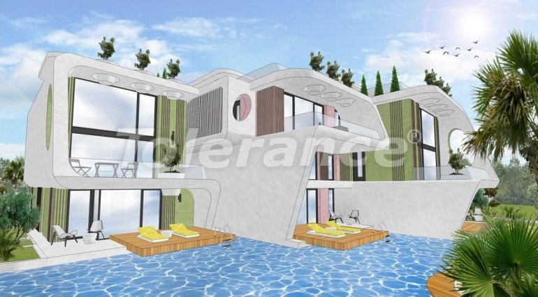 Вилла или дом от застройщика в Кирения, Северный Кипр вид на море с бассейном в рассрочку: купить недвижимость в Турции - 73333