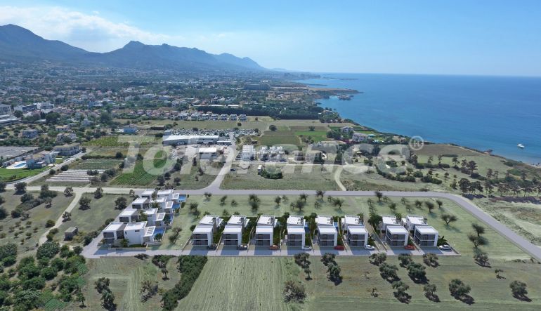 Вилла или дом от застройщика в Кирения, Северный Кипр вид на море с бассейном: купить недвижимость в Турции - 73829