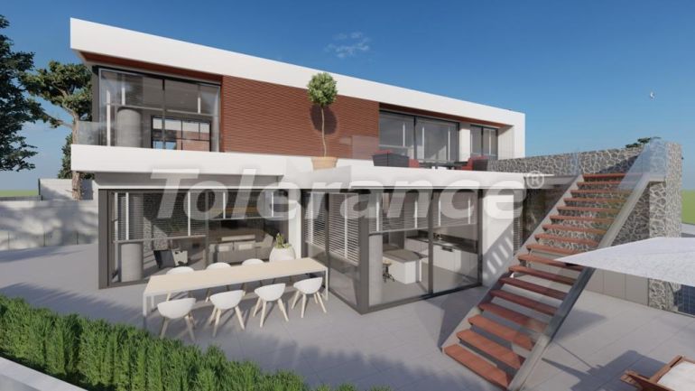 Вилла или дом от застройщика в Кирения, Северный Кипр вид на море с бассейном: купить недвижимость в Турции - 74201