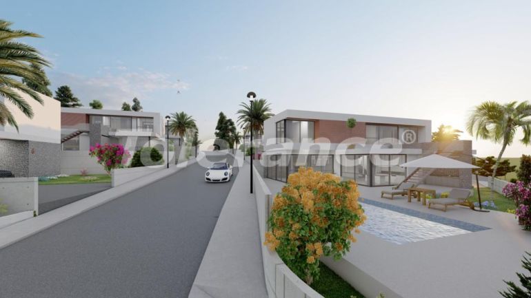 Вилла или дом от застройщика в Кирения, Северный Кипр вид на море с бассейном: купить недвижимость в Турции - 74209