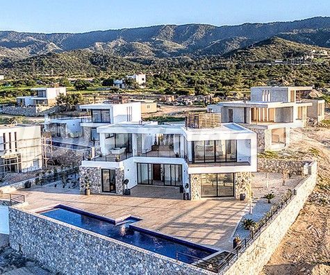 Вилла или дом в Кирения, Северный Кипр вид на море с бассейном в рассрочку: купить недвижимость в Турции - 75266