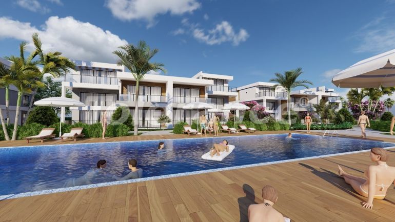 Вилла или дом от застройщика в Кирения, Северный Кипр вид на море с бассейном в рассрочку: купить недвижимость в Турции - 76093