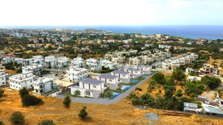 Вилла или дом от застройщика в Кирения, Северный Кипр вид на море с бассейном в рассрочку: купить недвижимость в Турции - 76129