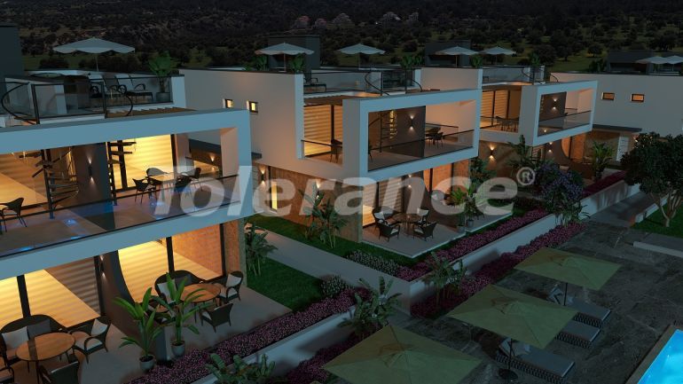 Вилла или дом в Кирения, Северный Кипр вид на море с бассейном в рассрочку - 76524 Вилла или дом в Кирения, Северный Кипр вид на море с бассейном в рассрочку: купить недвижимость в Турции - 76524