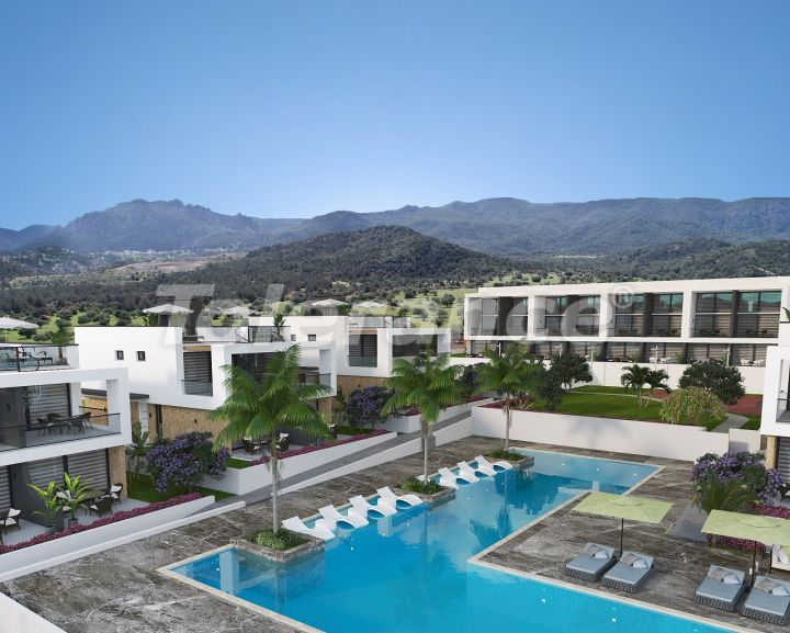 Вилла или дом в Кирения, Северный Кипр вид на море с бассейном в рассрочку - 76541 Вилла или дом в Кирения, Северный Кипр вид на море с бассейном в рассрочку: купить недвижимость в Турции - 76541