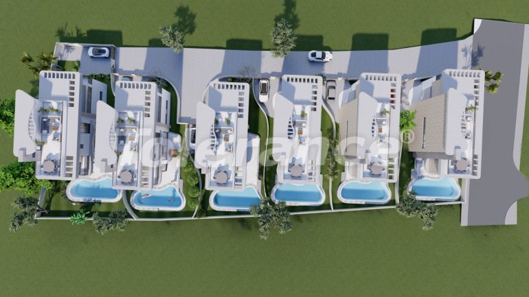 Вилла или дом от застройщика в Кирения, Северный Кипр вид на море с бассейном в рассрочку: купить недвижимость в Турции - 80460