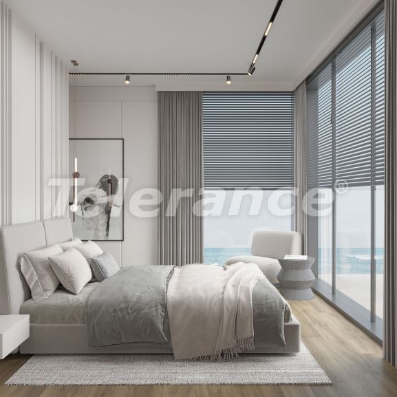 Вилла или дом от застройщика в Кирения, Северный Кипр вид на море с бассейном: купить недвижимость в Турции - 80513