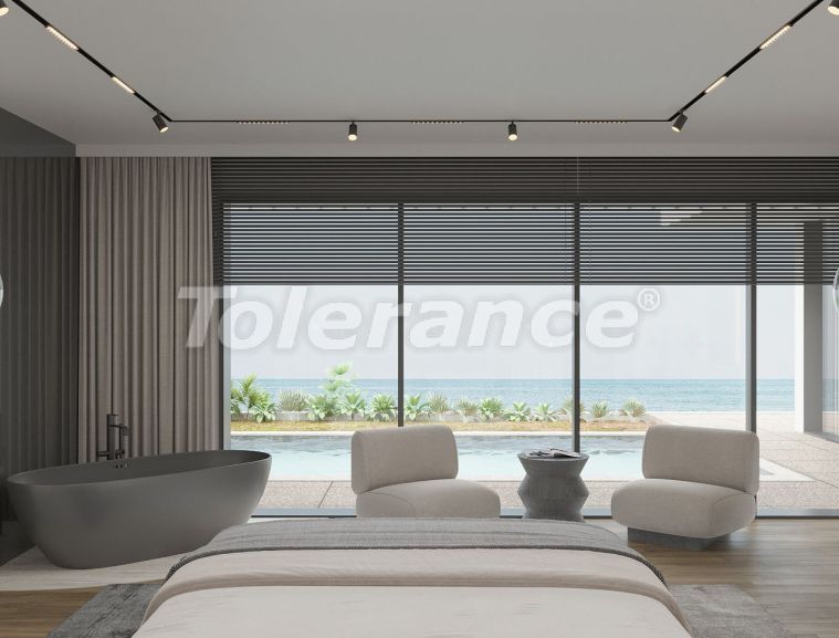 Вилла или дом от застройщика в Кирения, Северный Кипр вид на море с бассейном: купить недвижимость в Турции - 80519