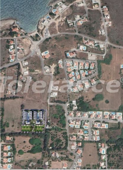 Вилла или дом от застройщика в Кирения, Северный Кипр вид на море с бассейном: купить недвижимость в Турции - 81800