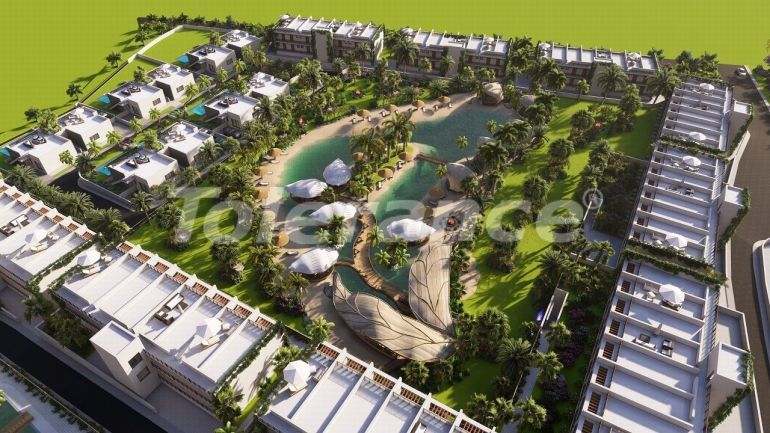 Вилла или дом от застройщика в Кирения, Северный Кипр вид на море с бассейном в рассрочку: купить недвижимость в Турции - 83172