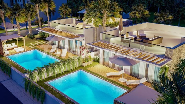 Вилла или дом от застройщика в Кирения, Северный Кипр вид на море с бассейном в рассрочку: купить недвижимость в Турции - 83178