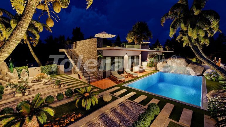 Вилла или дом от застройщика в Кирения, Северный Кипр вид на море с бассейном в рассрочку: купить недвижимость в Турции - 83185