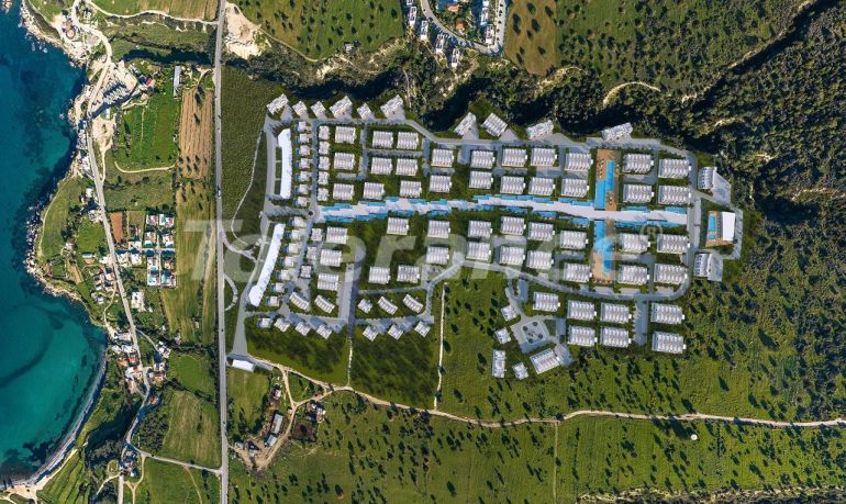 Вилла или дом от застройщика в Кирения, Северный Кипр вид на море с бассейном в рассрочку: купить недвижимость в Турции - 84168