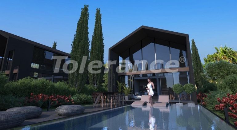 Вилла или дом от застройщика в Кирения, Северный Кипр вид на море с бассейном: купить недвижимость в Турции - 87354