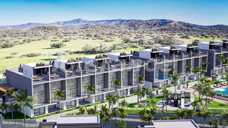 Вилла или дом от застройщика в Кирения, Северный Кипр вид на море с бассейном в рассрочку: купить недвижимость в Турции - 87451