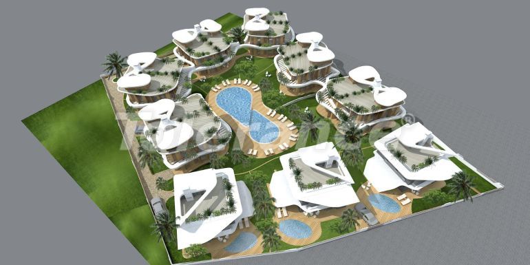 Вилла или дом от застройщика в Кирения, Северный Кипр вид на море с бассейном в рассрочку: купить недвижимость в Турции - 87789