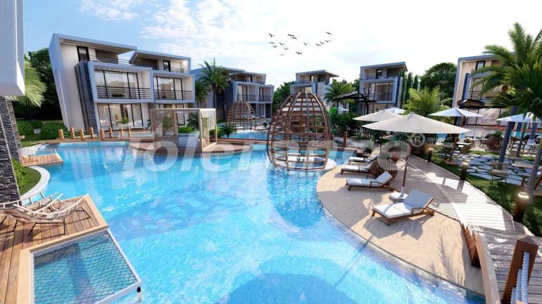 Вилла или дом от застройщика в Кирения, Северный Кипр вид на море с бассейном в рассрочку: купить недвижимость в Турции - 88586