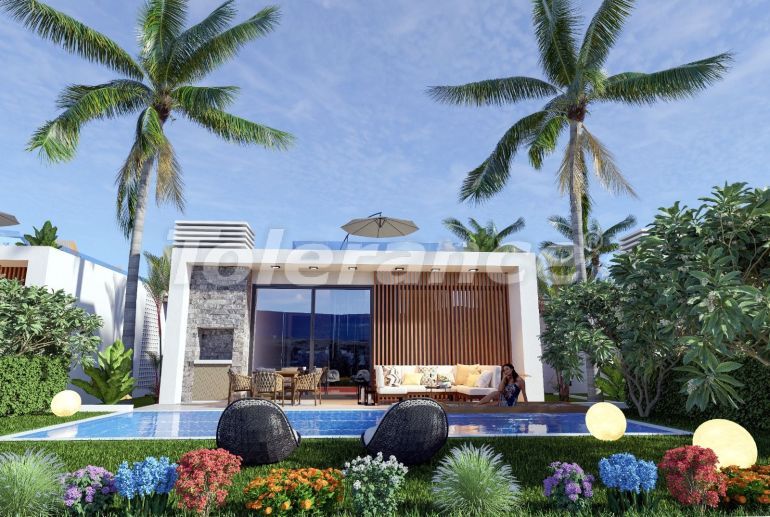 Вилла или дом в Кирения, Северный Кипр вид на море с бассейном в рассрочку: купить недвижимость в Турции - 88756