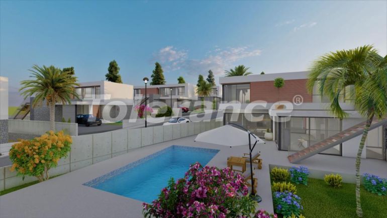 Вилла или дом от застройщика в Кирения, Северный Кипр вид на море с бассейном: купить недвижимость в Турции - 91373