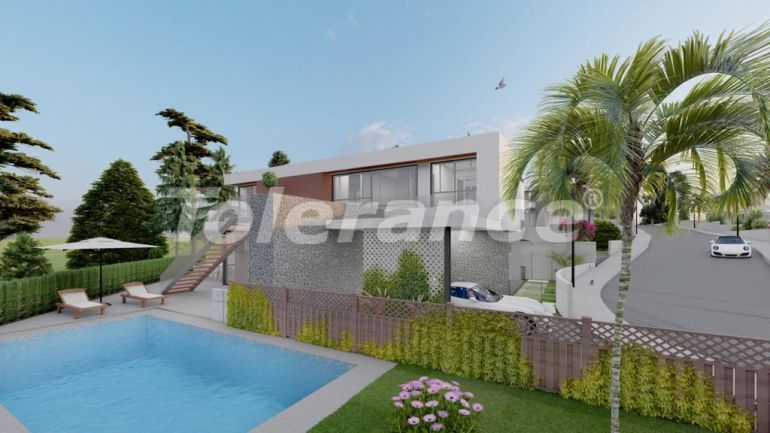 Вилла или дом от застройщика в Кирения, Северный Кипр вид на море с бассейном: купить недвижимость в Турции - 91374